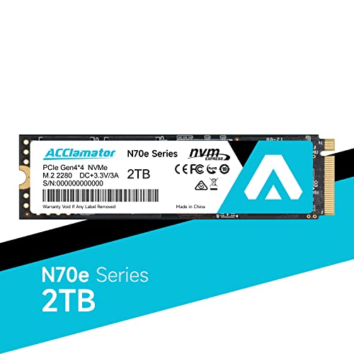 内蔵型SSD ACClamator M.2 NVMe PCIe SSD 2TB Amazon.co.jp: Acclamator: SSD