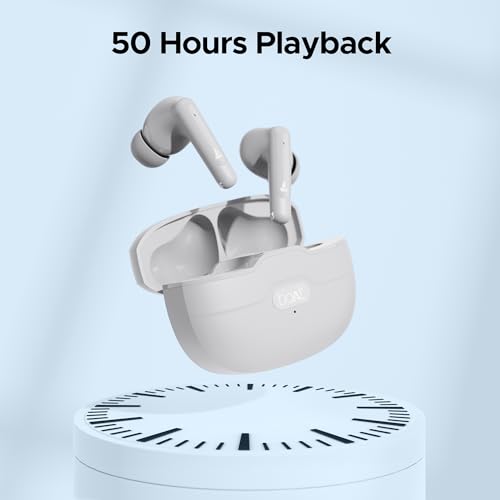 Image of Boat Airdopes Unity ANC TWS in Ear Earbuds with Up to 50 Hours Total Playback, ANC Upto 32 dB, Dual Mics with ENx Tech, IPX5 Rating, IWP Tech and ASAP Charge(Grey)
