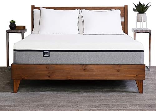 Lull Twin XL Mattress, 3 Layers of Premium Memory Foam Provide Comfort and Therapeutic Support, 100 Night Trial and 10-Year Warranty