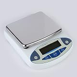 CHUYONGJIN 0,01 g Laborwaage,elektronische kommerzielle Preisberechnung,Digitale Waagen,LCD-Anzeige,Restaurants,Landwirte, Lebensmittel,Fleisch,Obst,6kg/0.01g