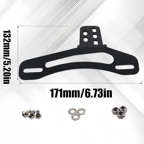 Support plaque immatriculation moto rigide pour éliminer les vibrations sur CBR600RR - 6