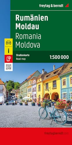 Rumänien - Moldau, Straßenkarte 1:500.000, freytag & berndt (freytag & berndt Auto + Freizeitkarten)