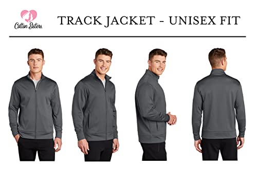 Cotton Sisters Male Nurse Jacket - Moisture Wicking Fleece - Personalized Nurse Jacket for Men2