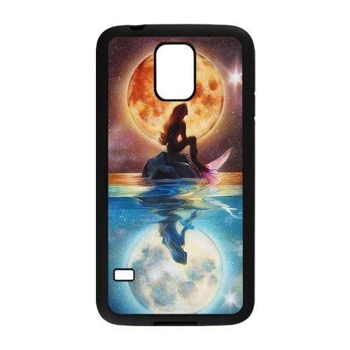 Custom Galaxy S5 Case, The Little Mermaid Snap On Cover Protector TPU For Samsung Galaxy S5 i9600
