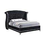 Coaster Home Furnishings Platform Bed, Black