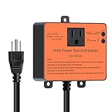 Ortis Power Tools Soft Starter for Miter Table Saw Power Sander Router Sump Pump, Prevent Inverter...