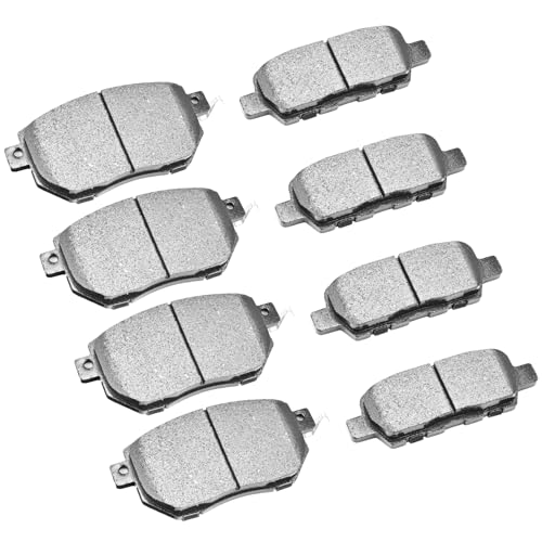 PEYU 8pcs Ceramic Front Rear Brake Pads for 2005-2006 Nissan Altima, for 2004-2008 Maxima, for 2003-2007/2009-2012 Nissan Murano, for 2003-2005 Infiniti FX35/FX45 D905 D969 by PEYU - Used condition - US$19.55