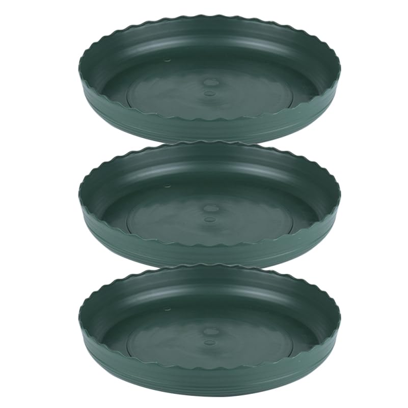 Pots de fleurs et bacs à plantes Happyyami en plastique rigide vert