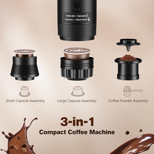 Machine Espresso Portable 3-en-1 USB-C 7500mAh GJCrafts – Image 7