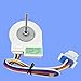 IOUVS Ajuste para el Motor de Ventilador de refrigerador Panasonic FDQT26GE6 FDQT26GE8 Frigorífico Congelador Sensor Refrigerador Partes (Color : Fan Without Temperature sensin)