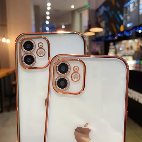 Coque transparente violette pour iPhone XR en soirée chic - 3
