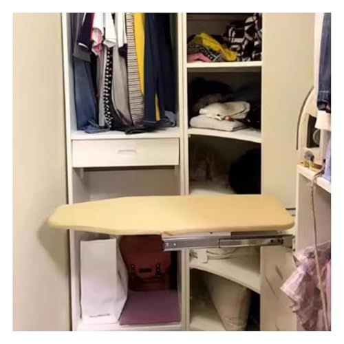 Planche à repasser rétractable et rotative pour optimiser votre garde-robe