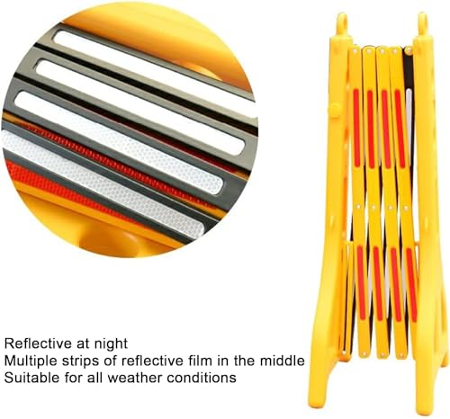 Barrière de circulation rétractable de barricade extensible portable pliante - 3