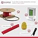Warming Systems - 100 Sqft 120V Electric Radiant Floor Heating Kit – Includes Heating Cable, Programmable Thermostat, Sensor, Cable Guides, Installation Monitor and Under Tile Heated Floors
