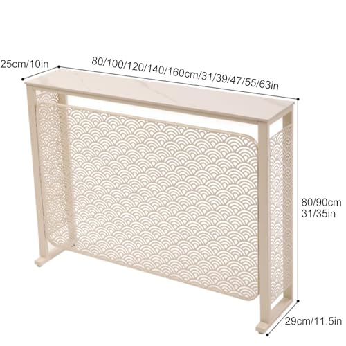Cache-radiateur à lattes en acier : cachez vos vieux radiateurs - 3