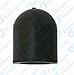 RUBBER VACUUM CAP BLACK FOR 1/2 DIA.