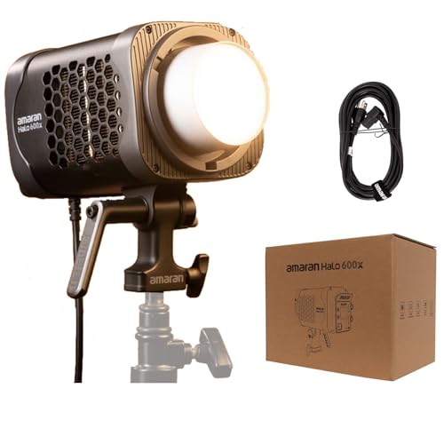 Amazon | Amaran Halo 600x COB LEDビデオライト 610W CCT 2,700K
