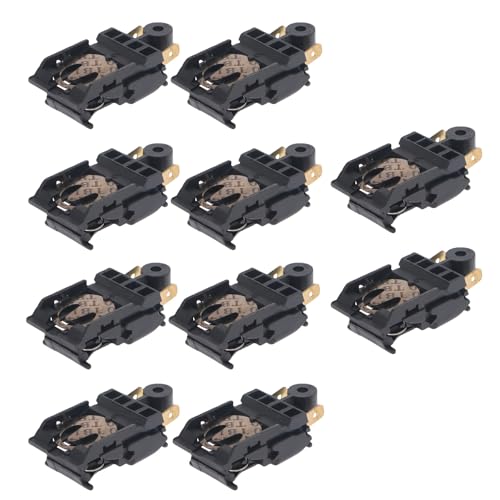 Interruptor de hervidor eléctrico de 10 piezas / set con control de temperatura termostático, interruptor de 16 A, accesorios de alimentación de cocina