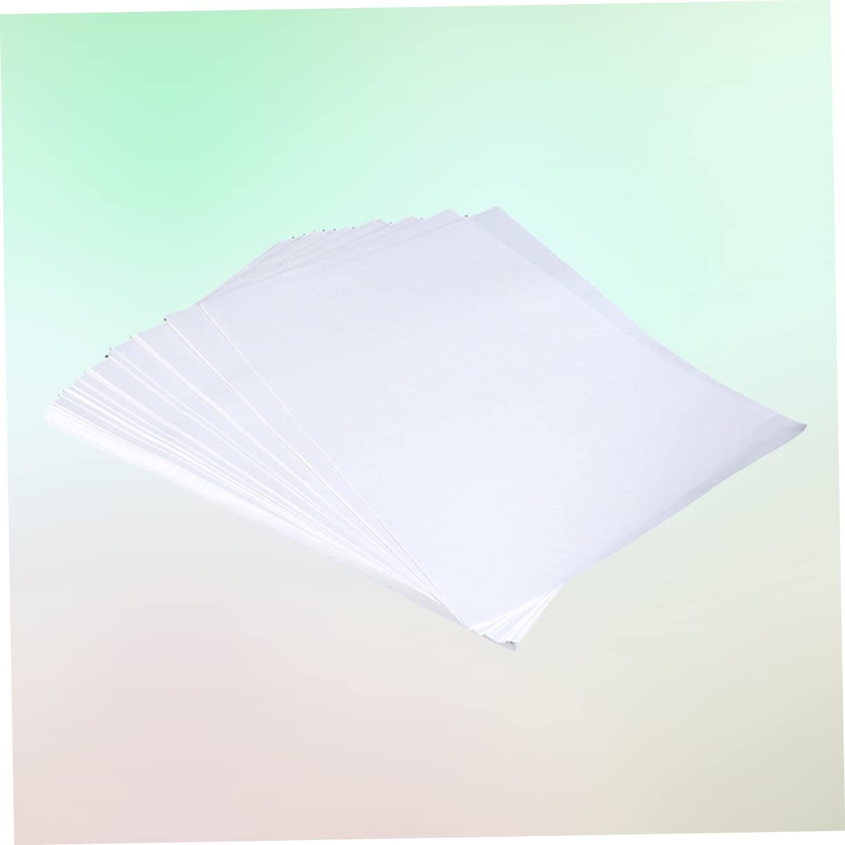 100 Stück A4 Sublimationspapier Weiß für Wärmetransferdruck Schnelltrocknendes Wärmeübertragungspapier Geeignet zum Personalisieren von T-shirts und Hüten