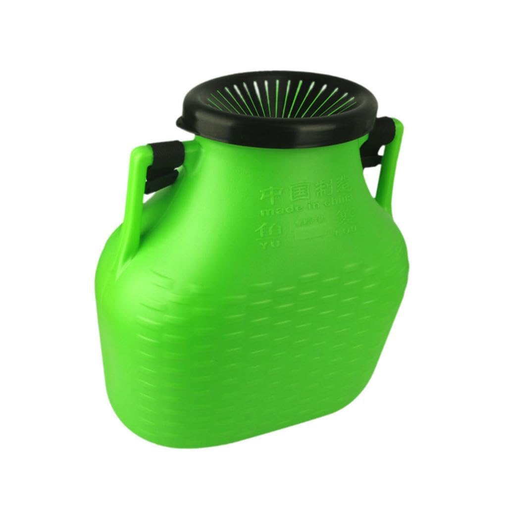 Bnf® Fish Basket Fish Lure Bucket EEL Fish Supplies Organizer Fishing Lure Holder Green 32x18.5x35cm|Sporting Goods|Fishing|Fishing Equipment|Nets-image-3