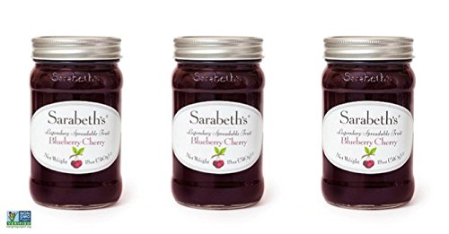 Sarabeth's Legendary Blueberry Cherry Preserves (18 Oz Pack Of 3) #TOP17