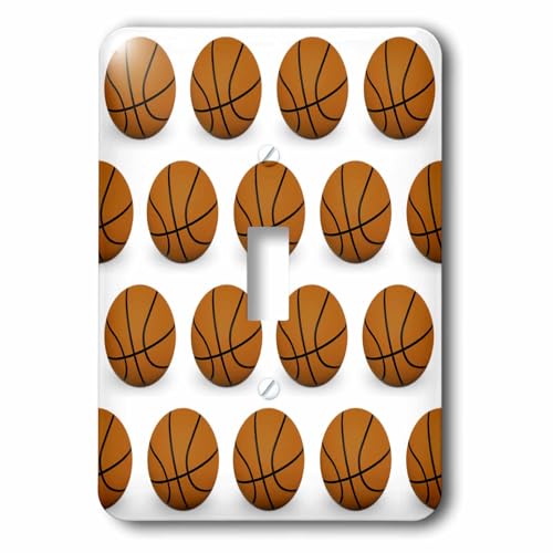 Interrupteur à bascule basketball 3dRose lsp_50428_1 remplace plaque usée