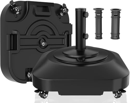 Umbrella Base, Heavy Duty Patio Umbrella Stand with 5...