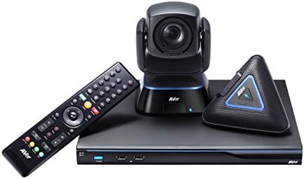 Aver EVC300 Multipoint (4-Sites) Video Conferencing Solution, 61V2A40000AC (Video Conferencing Solution HD 16X PTZ Camera (Upgradeable to 10 Points))