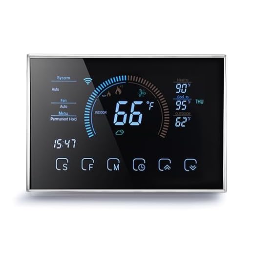 Smart Programmable Heat Pump Thermostat