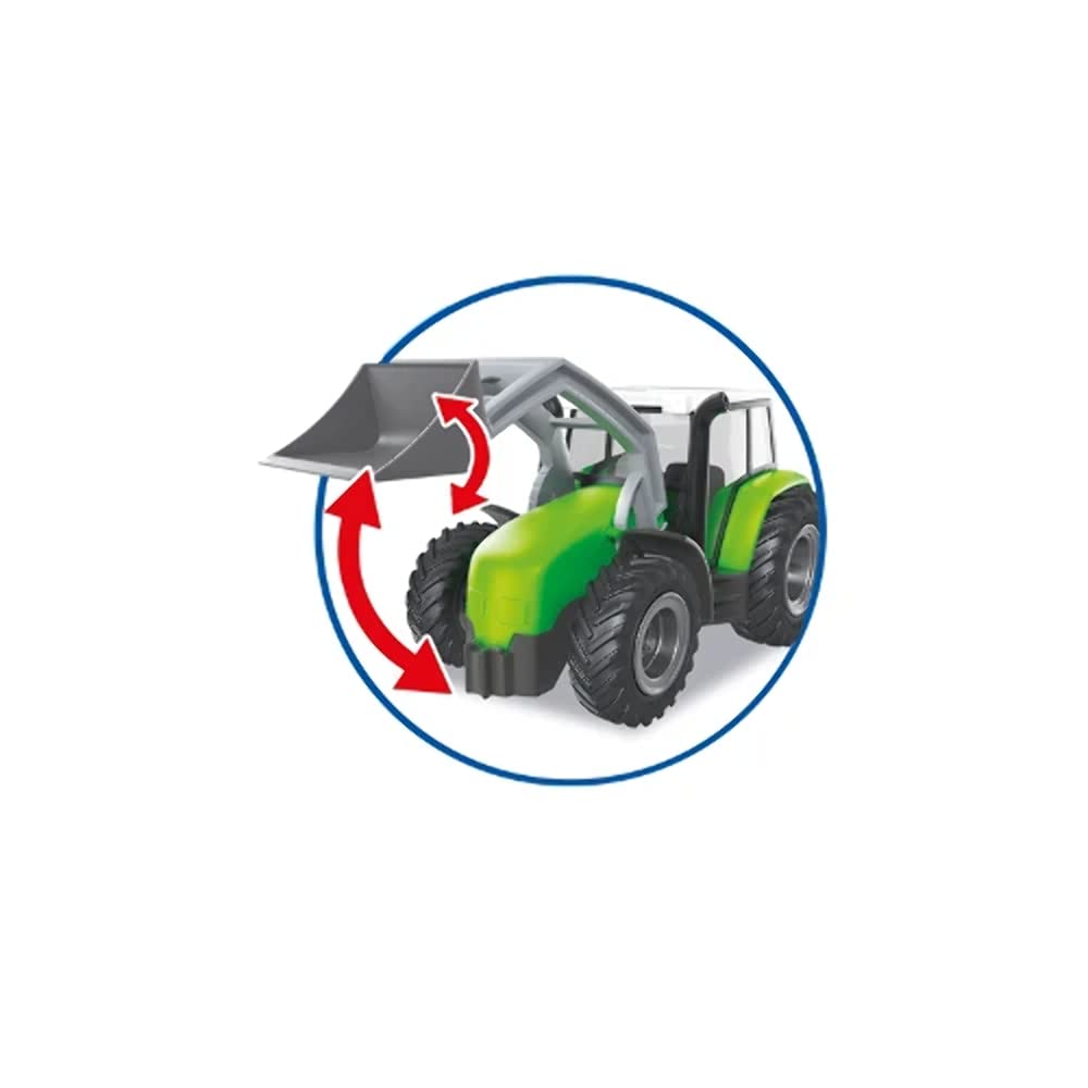 PLAYMOBIL 6130 Großer Traktor mit Anhänger