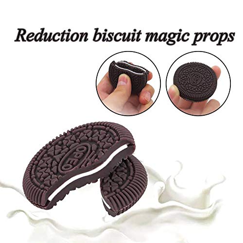 Enjoyer Galleta mordida y restaurada Trucos de Magia Galleta Truco de Magia Niños Accesorios de Magia Juguete para niños