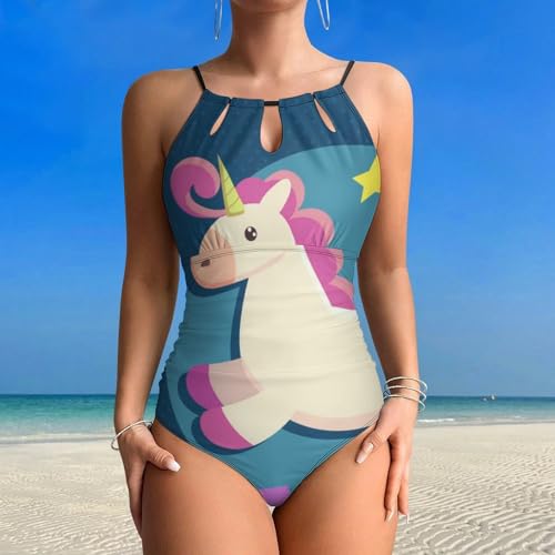 Maillot de bain une pièce contrôle ventre galbant élégant - 2
