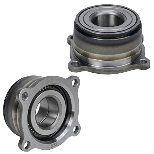Image of Detroit Axle - 2 Rear Wheel Bearings for 2005-2019 Nissan Frontier Xterra Suzuki Equator Wheel Bearing Modules Assembly 2006 2007 2008 2009 2010 2011 2012 2013 2014 2015 2016 2017 2018 Replacement