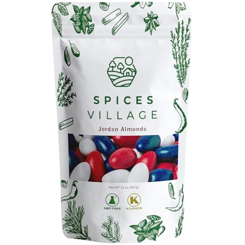 Spices Village Patriotic Jordan Almonds, July 4th...