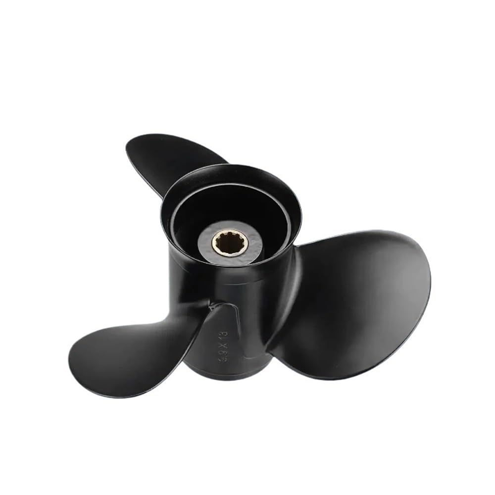 Hélice conque 3 pales en aluminium pour moteur bateau 25-30 CV