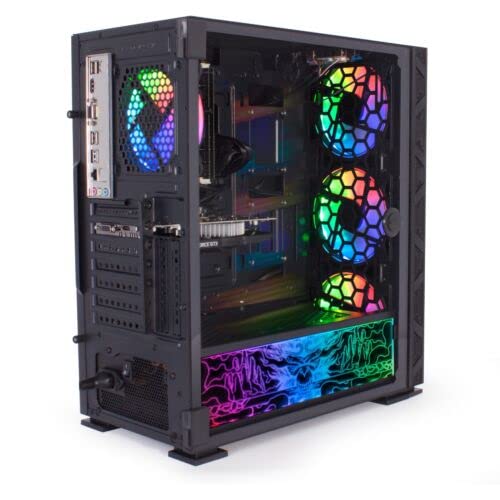 PC Component, Gaming PC Desktop Computer: i7-3770 3.90Ghz / 16GB RAM/GTX 1650 4GB / 1TB HDD / 500W 80+ PSU/NEONZILLA 8 FAN ARGB CASE/WIFI/WINDOWS 10 - Afbeelding 6