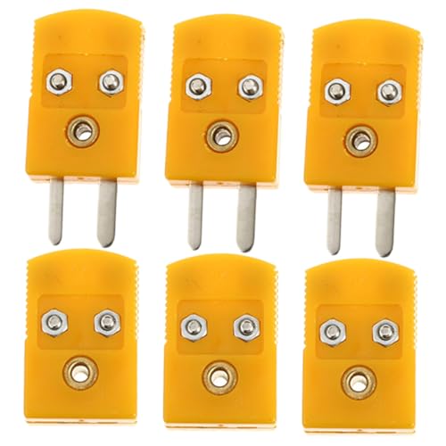 CANIGHT K- Thermocouple Adapter Straight Handle Thermocouple Connector Male Plug Female Plug