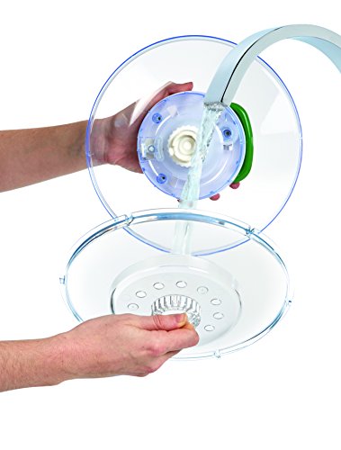 ZYLISS Easy Spin Salad Spinner, Large, Green, BPA Free