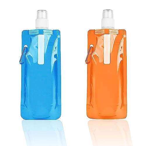 ZZLBZN Collapsible Water Bottle, Foldable Water Bottles, Col