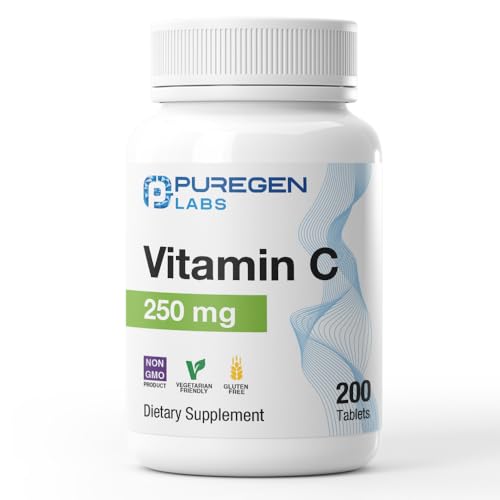 Puregen Labs Vitamin C 250 MG Supports a Healthy...