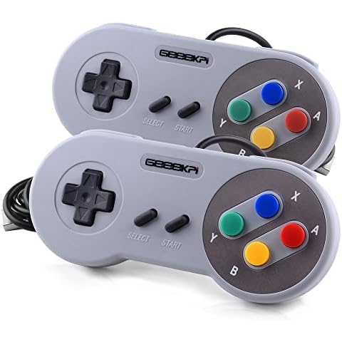 GeeekPi 2PCS/Lot USB Controller Game Pad Joypad Joystick for PC Raspberry Pi 3 Model B Retropie Cover