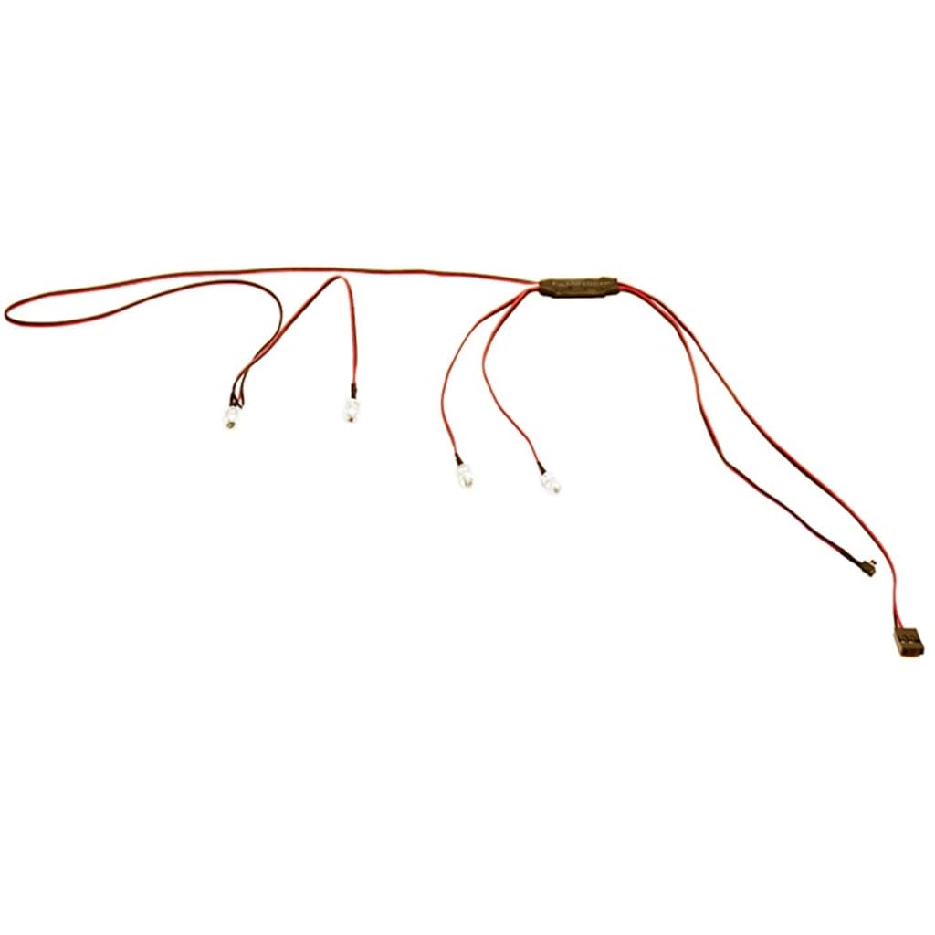 Racers Edge 1030 Universal LED Head/Tail Light Set, 4 Pc, Plug-N-Play