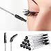 90 Pieces Disposable Mascara Brushes Tubes Set 20 Pieces Empty Tubes with 70 Pieces Eyelash Brushes for Eyelash Extension Lash Mascara Wand