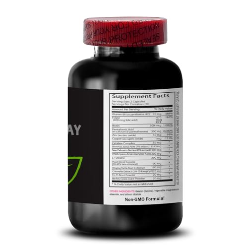 Gray hair supplement - ANTI GRAY HAIR COMPLEX - Color reawakening, Vibrant hair, Anti gray hair pills, Color preservation, Gray tone balance, Youthful glow, Gray management 3 Bottles 180 Capsules