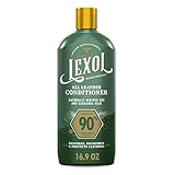 Lexol All Leather Conditioner, Naturally Derived Leather Conditioner with Bee and Carnauba Milk, Great for Car Interiors, Boots, Furniture, Bags, Jackets and More, 16.9 fl oz