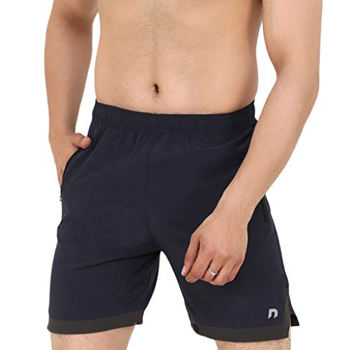 Image of NEVER LOSE Men's Lightweight Performance Training Shorts with Quick-Dry Fabric for Running, Gym and Everyday Workouts