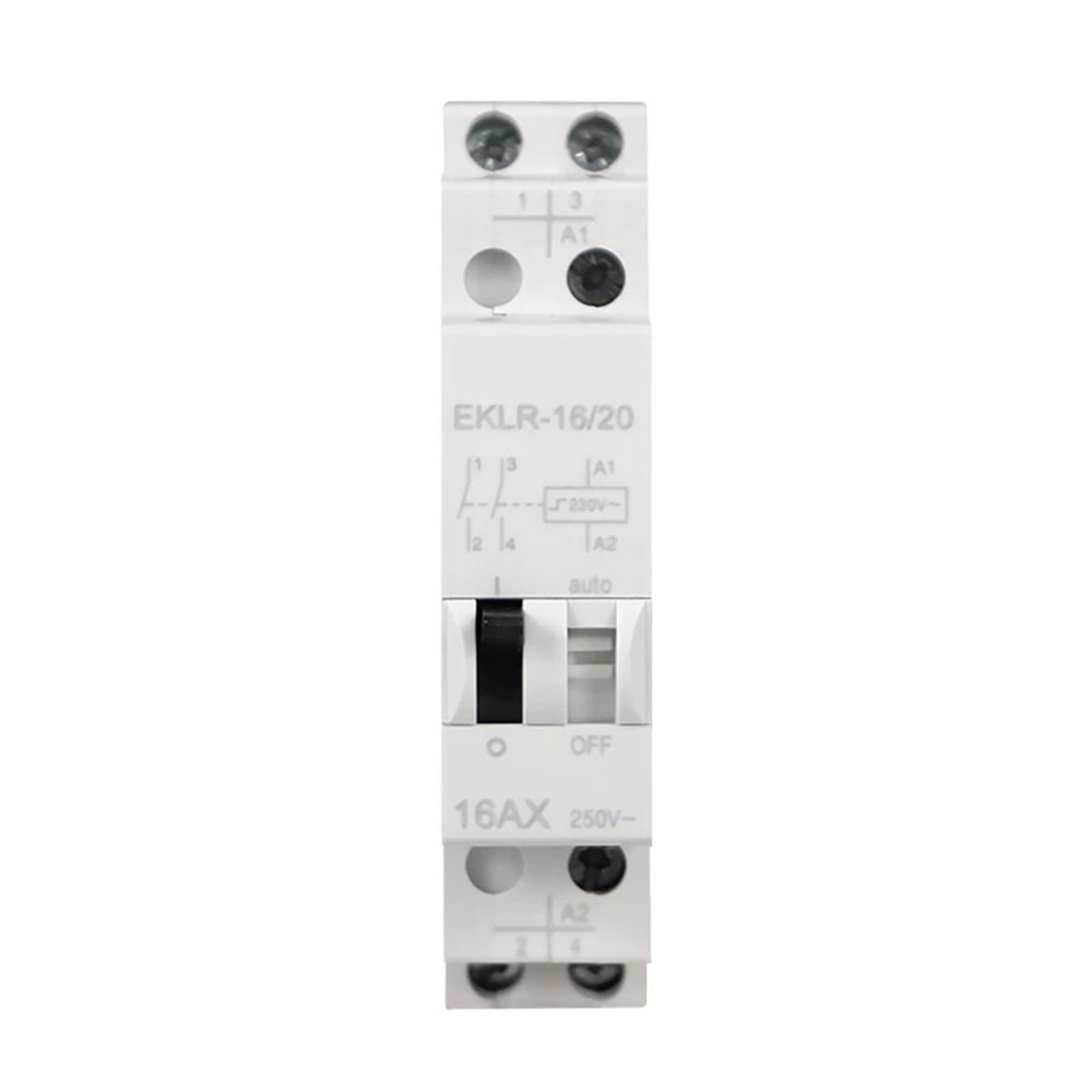 Relais à impulsion bistable 16A 230V commande d'éclairage rail DIN telerupteur - 7