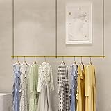 Perchero ajustable montado en el techo, barra de ropa para tiendas, organizador de ropa colgante comercial, perfecto para centros comerciales y dormitorios