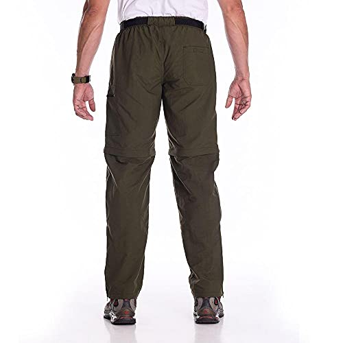 Calça-Bermuda Masculina Hard Bio Trekking UV50+ -Verde Musgo - Coleção 2021