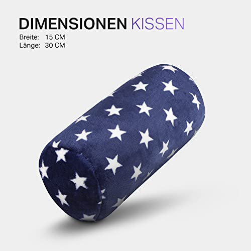 Bestlivings Nackenrolle mit Sternen